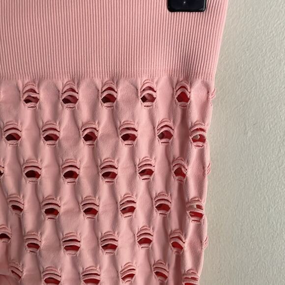 MAISIE WILEN Perforated Leggings Pink - Picture 5 of 16